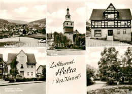 73832699 Helsa Teilansicht Kirche Gaestehaus Brunnen Leipziger Strasse Mariengru - Other & Unclassified