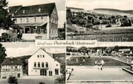 73832538 Quirnbach Westerwald Gasthof Pension Zur Linde Panorama Schwimmbad Quir - Autres & Non Classés
