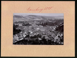Fotografie Brück & Sohn Meissen, Ansicht Camburg A. Saale, Blick über Die Dächer Der Stadt Mit Kirche  - Places
