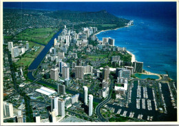 20-5-2024 (5 Z 36) USA (posted To Australia 1990) Waikiki Beach In Hawaii - Hawaï