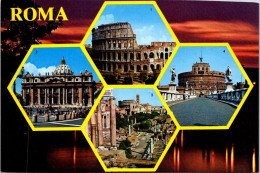 20-5-2024 (5 Z 36) Italy - Roma - 4 Views Of Monuments - Monumenten