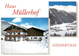 73758819 Niederthai Oetztal Tirol Gaestehaus Pension Haus Muellerhof Winterlands - Autres & Non Classés