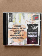 Schubert: Piano Quintet 114 Mozart: Clarinet Quintet 581/ CD - Autres & Non Classés