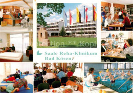 73758538 Bad Koesen Saale Reha Klinikum Rezeption Zimmer Gymnastik Hallenbad  Ba - Bad Koesen