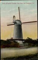 CPA San Francisco Kalifornien USA, Holländische Windmühle, Golden Gate Park - Other & Unclassified