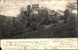 CPA Lauenstein Altenberg Im Erzgebirge, Schloss - Other & Unclassified