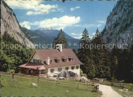 72524315 Ramsau Berchtesgaden Berggaststaette Wimbachschloss Mit Untersberg Berc - Berchtesgaden