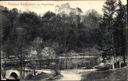 CPA Bärenstein Altenberg Im Erzgebirge, Schloss, Müglitztal, Brücke - Autres & Non Classés