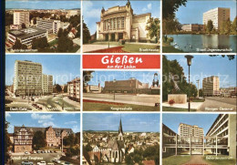72524275 Giessen Lahn Behoerdenzentrum Stadttheater Schule Roentgen Denkmal Kong - Giessen