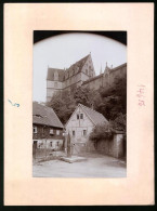 Fotografie Brück & Sohn Meissen, Ansicht Meissen I. Sa., Blick Auf Niedermeisa, Schuhmacherei Legler, Albrechtsburg  - Orte
