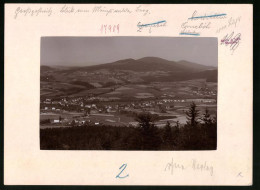 Fotografie Brück & Sohn Meissen, Ansicht Grosspostwitz, Panorama Vom Mönchswalder Berg Gesehen  - Orte