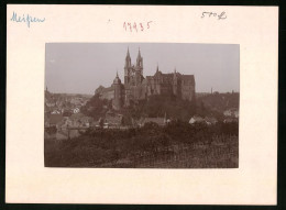 Fotografie Brück & Sohn Meissen, Ansicht Meissen I. Sa., Panorama Mit Dom & Albrechtsburg  - Orte
