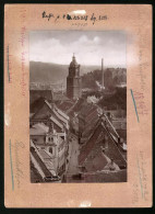 Fotografie Brück & Sohn Meissen, Ansicht Meissen I. Sa., Blick In Die Burgstrasse Und Zur Stadtkirche  - Orte