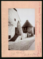 Fotografie Brück & Sohn Meissen, Ansicht Kamenz I. Sa, Partie An Der Alten Bastei (Pichschuppen)  - Places