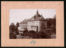 Fotografie Brück & Sohn Meissen, Ansicht Löbau I. Sa., Blick Auf Das Krankenhaus Mit Gartenpartie  - Places
