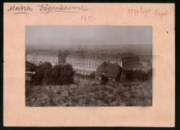 Fotografie Brück & Sohn Meissen, Ansicht Meissen I. Sa., Kaserne Des 2. Königlich Sächsischen Jäger-Bataillon Nr.   - Places