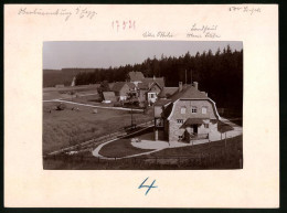 Fotografie Brück & Sohn Meissen, Ansicht Oberbärenburg I. Erzg., Villa Ottilie, Landhaus Marie Luise  - Lieux