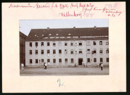 Fotografie Brück & Sohn Meissen, Ansicht Wittenberg A. Elbe, Friedericianum-Kaserne 1. Batl. Infanterie Rgt. Nr. 20  - Lieux