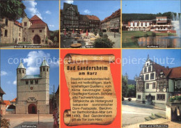 72523685 Bad Gandersheim Kloster Brunshausen Markt Kurhaus Stiftskirche Abtei Ba - Bad Gandersheim