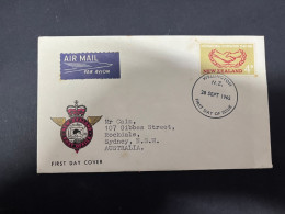 20-5-2024 (5 Z 39) New Zealand FDC - (posted To Australia) 1965 - Co-operation Year - FDC
