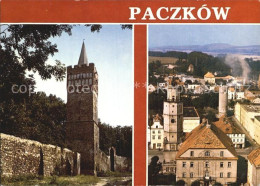 72523546 Paczkow Stadtmauer Stadtansicht Paczkow - Poland