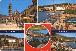 72523469 Hvar Kirche Hafen Uferpromenade Hvar - Croatia