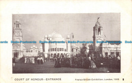 R058429 Court Of Honour. Entrance. Franco British Exhibition. London. 1908 - Altri & Non Classificati