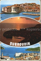 72523381 Dubrovnik Ragusa Altstadt Festung Hafen Sonnenuntergang Dubrovnik - Croatia