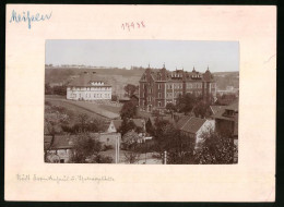 Fotografie Brück & Sohn Meissen, Ansicht Meissen I. Sa., Blick Auf Das Stadtkrankenhaus Mit Isoliergebäude  - Lieux
