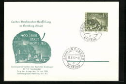 AK Homburg /Saar, Landes-Briefmarken-Ausstellung Zu 400 Jahren Stadt Homburg  - Timbres (représentations)