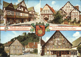 72523165 Schwalenberg Rathaus Burg Pohlhof  Kuenstlerklause Schwalenberg - Autres & Non Classés