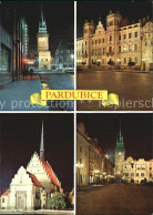72523057 Pardubice Pardubitz Ortspartien Bei Nacht Pardubice - Czech Republic