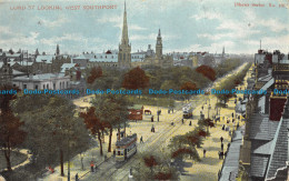 R059335 Lord St. Looking West. Southport. Shaws Series No. 107. 1905 - Monde