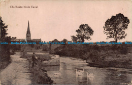 R057801 Chichester From Canal. Valentine. 1923 - Monde