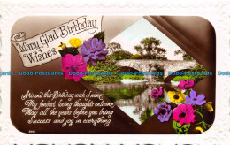 R059351 Birthday Greeting Card. Around This Birthday Wish Of Mine. 1940 - Monde