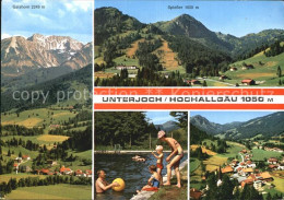 72522799 Unterjoch Gaishorn Spiesser Schwimmbad Panorama Bad Hindelang - Hindelang