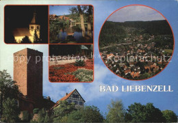 72522734 Bad Liebenzell Kirche Teich Kurpark Turm Fliegeraufnahme Bad Liebenzell - Autres & Non Classés
