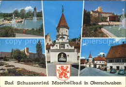 72522702 Bad Schussenried Schwimmbad Stadttor Wasserspiele Kurpark Klosterhof Ba - Bad Schussenried