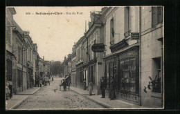 CPA Selles-sur-Cher, Rue Du Pont  - Selles Sur Cher