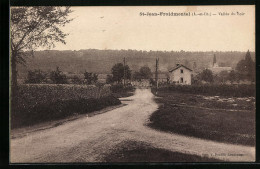 CPA St-Jean-Froidmentel, Vallée Du Loir, Passage à Niveau, Bahnübergang  - Other & Unclassified