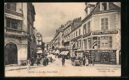 CPA Blois, La Rue Denis-Papin  - Blois