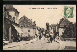 CPA Paray-le-Monial, La Rue Du Perrier  - Other & Unclassified
