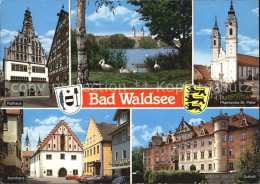 72521820 Bad Waldsee Rathaus Am See Pfarrkirche St Peter Kornhaus Schloss Bad Wa - Bad Waldsee