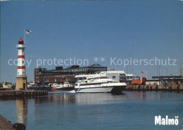 72521507 Malmoe Hafen Mit Leuchtturm Malmoe - Suecia
