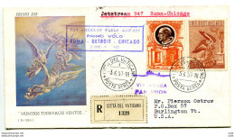 Primo Volo Pan Am (Vaticano)/Roma/Chicago Del 3.6.57 - Nuevos