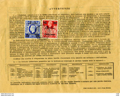 B.A. Eritrea-10 Sh.+complementari Telegramma Ricevuta Avvenuto Pagamento - 1946-60: Marcofilia
