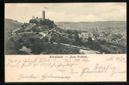 AK Weinheim, Burg Windeck  - Weinheim