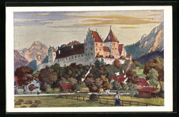 AK Füssen, Das Hohe Schloss  - Fuessen