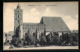 AK Frankfurt A. O., Marien-Kirche  - Frankfurt A. D. Oder