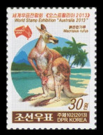 North Korea 2013 Mih. 5990 Philatelic Exhibition In Australia. Kangaroo MNH ** - Corée Du Nord